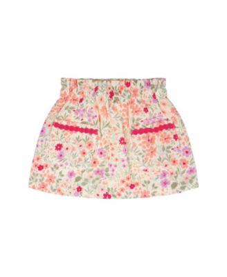 Girls' Muslin Flared Flowers Skort - Big Kid by DEUX PAR DEUX