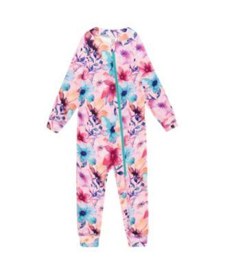 Girls' One-Piece Flower Thermal Underwear - Baby by DEUX PAR DEUX