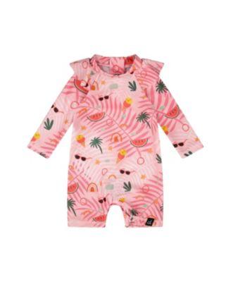 Girls' One-Piece Long Sleeve Beach Rashguard - Little Kid by DEUX PAR DEUX