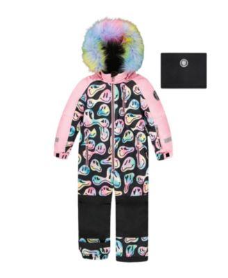 Girls' One-Piece Play Snowsuit - Little Kid by DEUX PAR DEUX