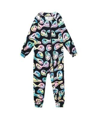 Girls' One-Piece Smiley Face Thermal Underwear - Baby by DEUX PAR DEUX