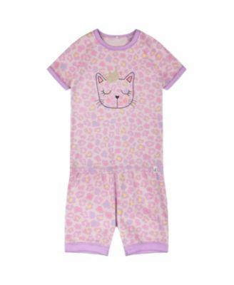 Girls' Organic Cotton Animal Two-Piece Pyjama Set - Big Kid by DEUX PAR DEUX