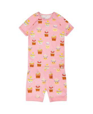 Girls' Organic Cotton Cupcake Print Two-Piece Pyjama Set - Baby by DEUX PAR DEUX