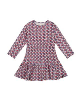 Girls' Organic Cotton Dress with Flounce Hem - Big Kid by DEUX PAR DEUX