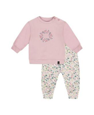 Girls' Organic Cotton Evolutive Pant and Long Sleeve Top Set - Baby by DEUX PAR DEUX