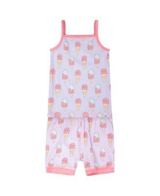 Girls' Organic Cotton Ice Creams Two-Piece Pyjama Set - Little Kid by DEUX PAR DEUX
