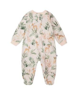 Girls' Organic Cotton Jersey Animal One-Piece Pyjama - Baby by DEUX PAR DEUX