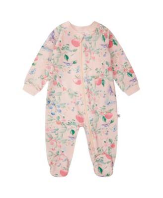 Girls' Organic Cotton Jersey Fruit One-Piece Pyjama - Baby by DEUX PAR DEUX