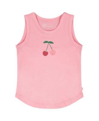 Girls' Organic Cotton Jersey Sleeveless Tank Top - Big Kid by DEUX PAR DEUX
