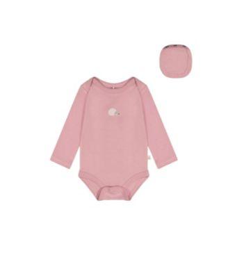 Girls' Organic Cotton Long Sleeve Hedgehog Romper - Baby by DEUX PAR DEUX