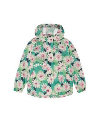 Girls' Packable Smiling Flower Windbreaker - Big Kid by DEUX PAR DEUX