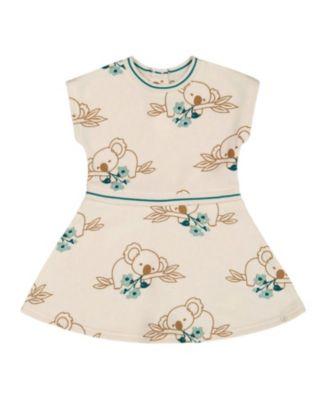 Girls' Printed French Terry Dress - Little Kid by DEUX PAR DEUX