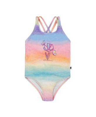 Girls' Printed One-Piece Swimsuit - Little Kid by DEUX PAR DEUX