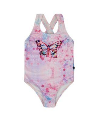 Girls' Printed One-Piece Swimsuit - Little Kid by DEUX PAR DEUX