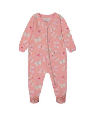 Girls' Printed Organic Cotton One-Piece Pajama - Baby by DEUX PAR DEUX