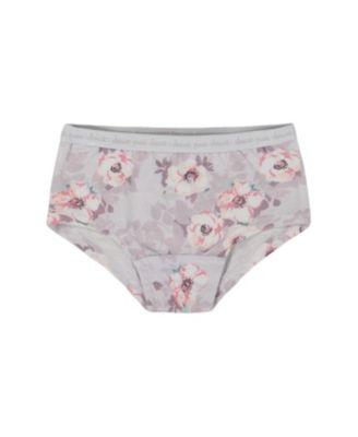Girls' Printed Organic Cotton Short Panty - Little Kid by DEUX PAR DEUX