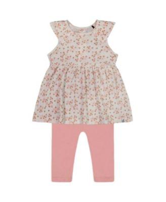 Girls' Printed Organic Cotton Tunic and Leggings Set - Baby by DEUX PAR DEUX