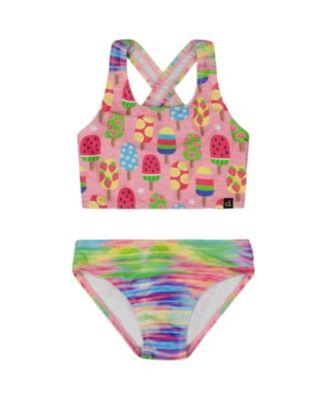 Girls' Printed Two-Piece Swimsuit - Big Kid by DEUX PAR DEUX