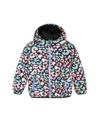 Girls' Quilted Mid-Season Animal Jacket - Big Kid by DEUX PAR DEUX
