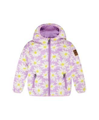 Girls' Quilted Mid-Season Daisy Jacket - Big Kid by DEUX PAR DEUX