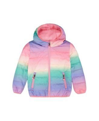 Girls' Quilted Mid-Season Gradient Jacket - Little Kid by DEUX PAR DEUX