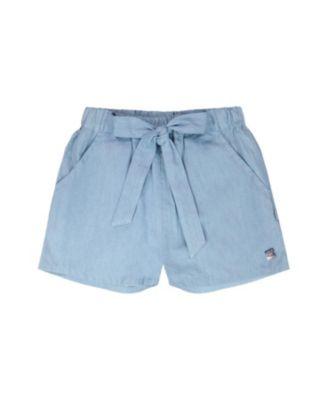 Girls' Relaxed Fit Chambray Shorts - Little Kid by DEUX PAR DEUX