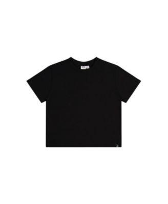 Girls' Relaxed Heavy Jersey Wide Short Sleeve T-Shirt - Little Kid by DEUX PAR DEUX