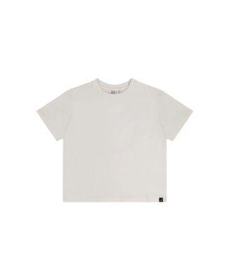 Girls' Relaxed Heavy Jersey Wide Short Sleeve T-Shirt - Little Kid by DEUX PAR DEUX