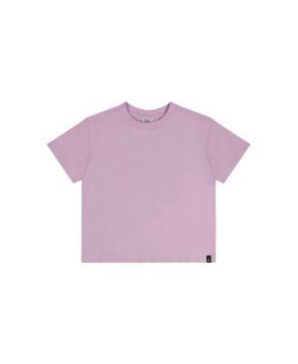 Girls' Relaxed Heavy Jersey Wide Short Sleeve T-Shirt - Little Kid by DEUX PAR DEUX