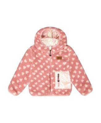 Girls' Reversible Mid-Season Sherpa Jacket - Little Kid by DEUX PAR DEUX