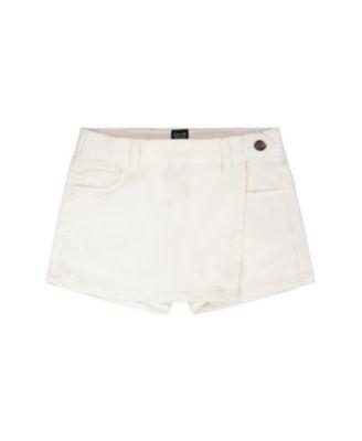 Girls' Soft Stretch Side Pocket Twill Skort - Little Kid by DEUX PAR DEUX