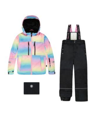 Girls' Two-Piece Gradient Teknik Snowsuit - Little Kid by DEUX PAR DEUX