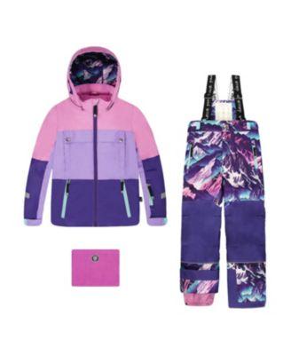 Girls' Two-Piece Mountain Teknik Snowsuit - Big Kid by DEUX PAR DEUX