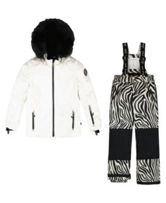 Girls' Two-Piece Play Snowsuit with Pants - Big Kid by DEUX PAR DEUX