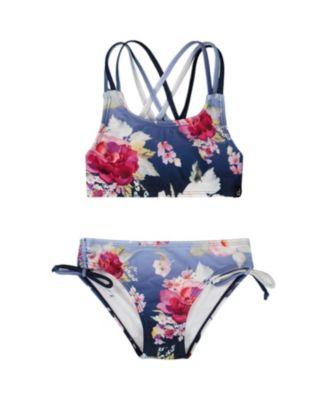 Girls' Two-Piece Rose Swimsuit - Big Kid by DEUX PAR DEUX