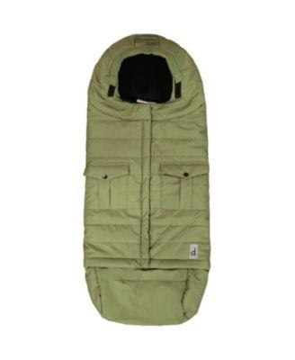 Unisex Evolutive Adjustable Hood Footmuff for Car Seats and Strollers - Baby by DEUX PAR DEUX