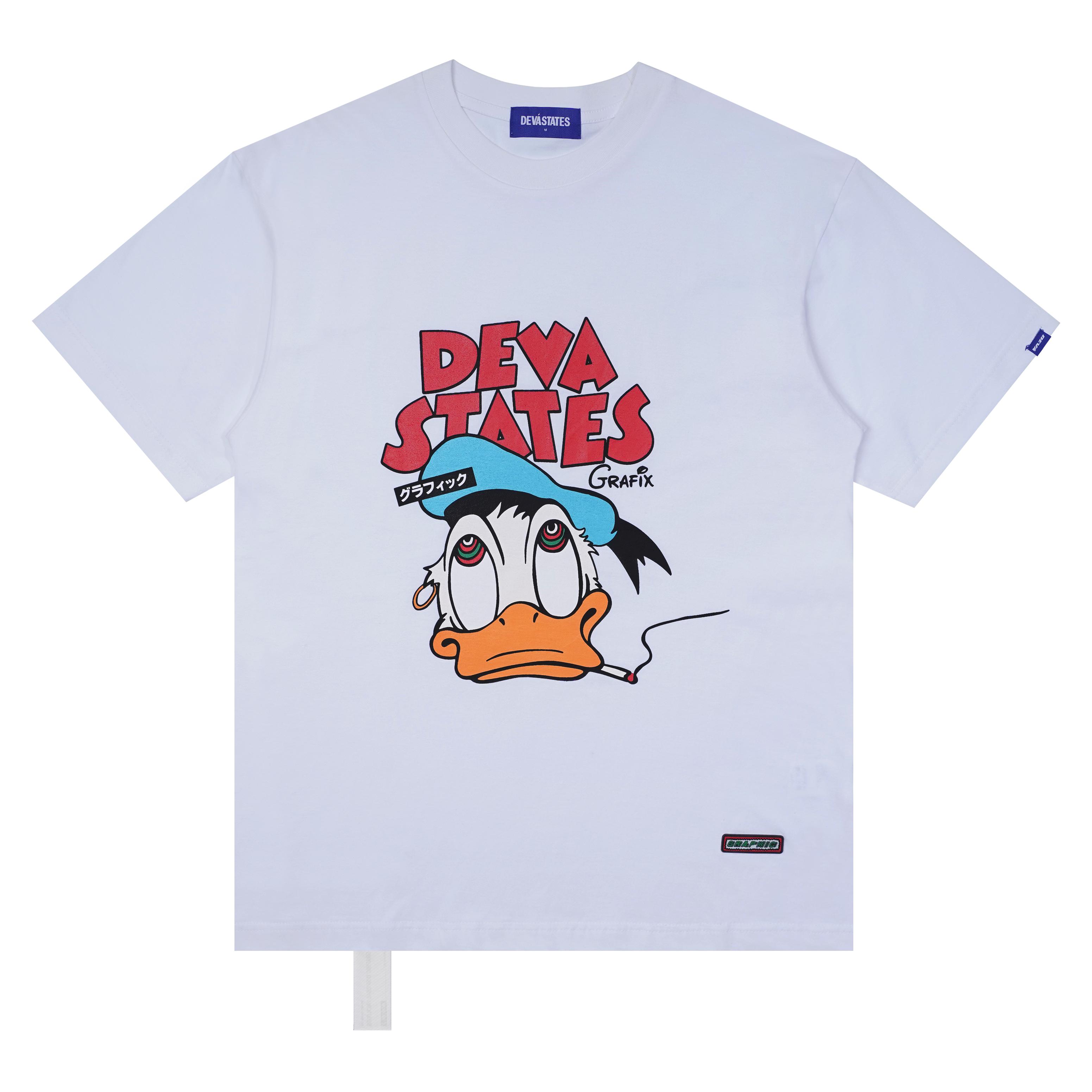 DEVÃ� STATES - DONNIE T-Shirt - (White) by DEVA STATES
