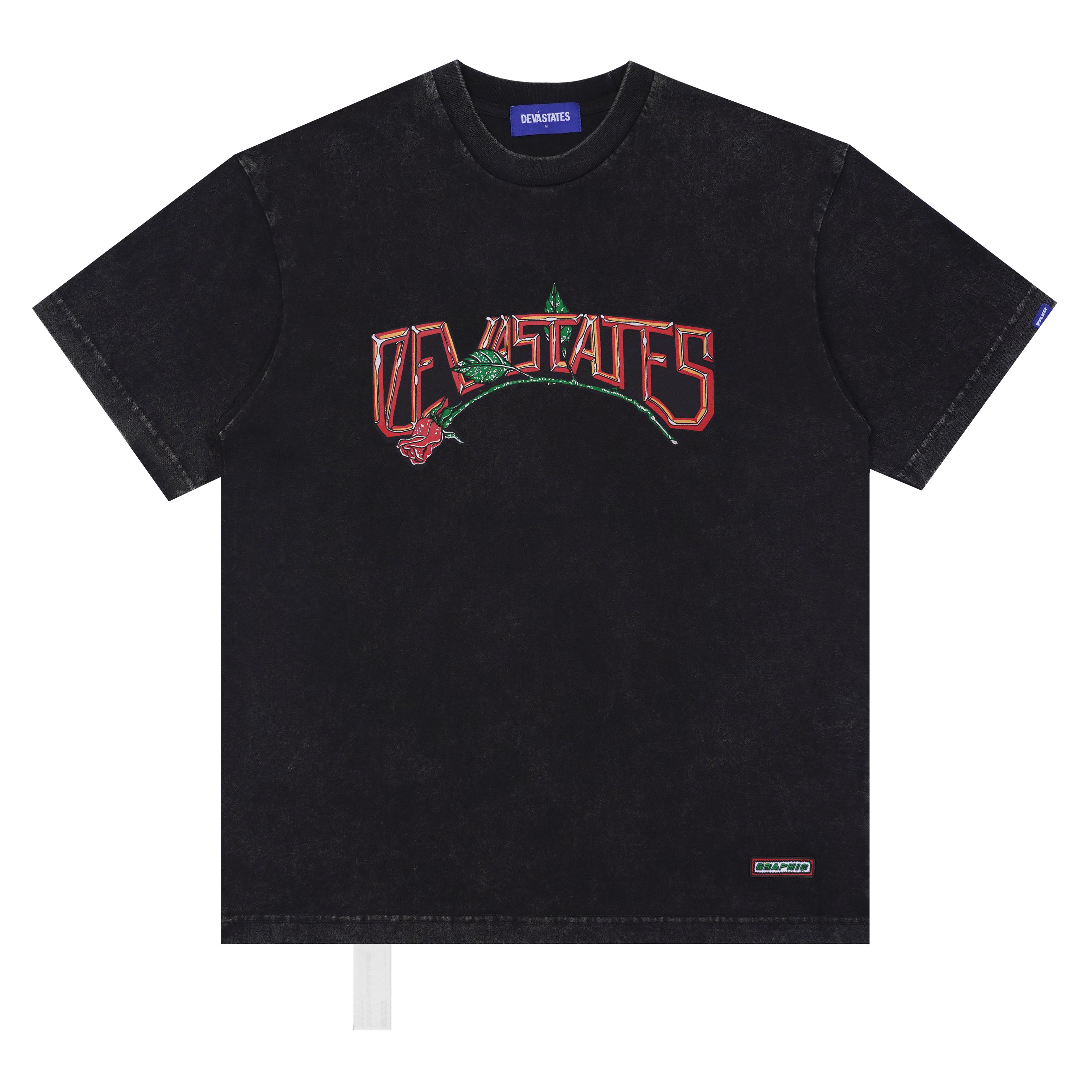 DEVÃ� STATES - ETERNAL T-Shirt - (Washed Black) by DEVA STATES
