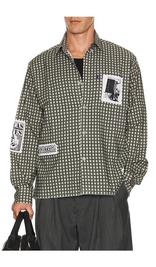 Deva States Empty Plaid Shirt in Multi by DEVA STATES