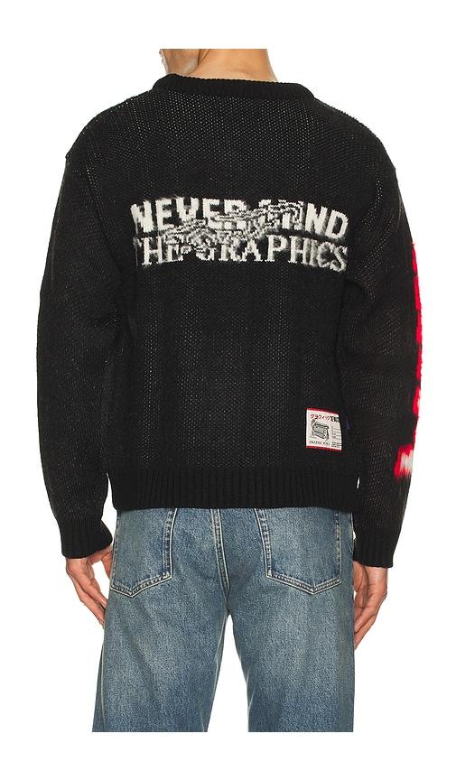 Deva States Lydon Brushed Knit Sweater in Black by DEVA STATES