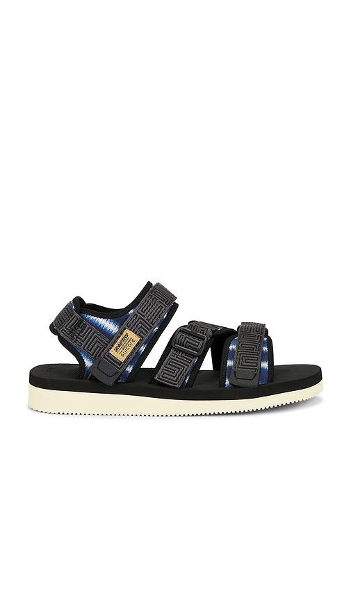 Deva States x Suicoke Kisee-Cab Sandals in Blue by DEVA STATES