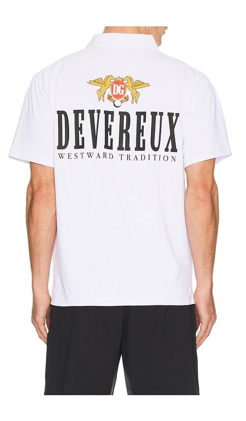 Devereux Golf The Westward Polo in White by DEVEREUX GOLF