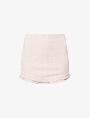Bianca Woven Mini Skirt by DEVON WINDSOR