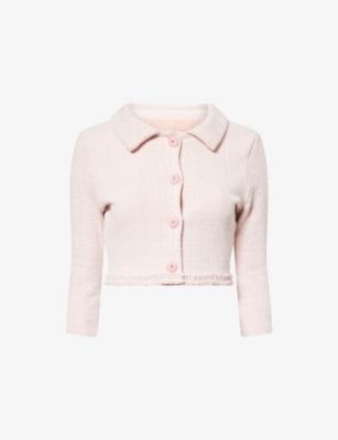 Brielle Cropped Woven Jacket by DEVON WINDSOR