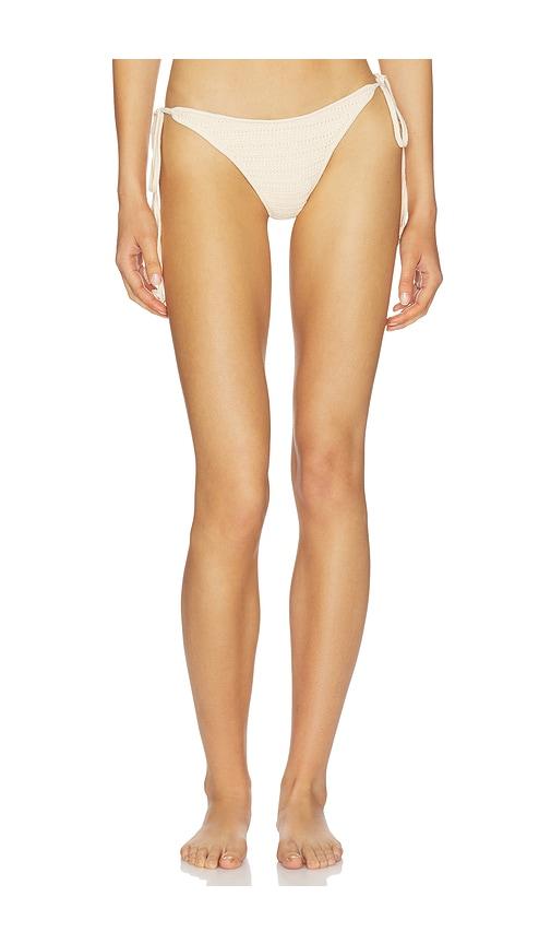 DEVON WINDSOR Ammie Bottom in Cream by DEVON WINDSOR
