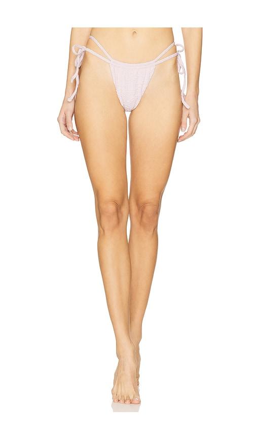 DEVON WINDSOR Bali Bikini Bottom in Blush by DEVON WINDSOR