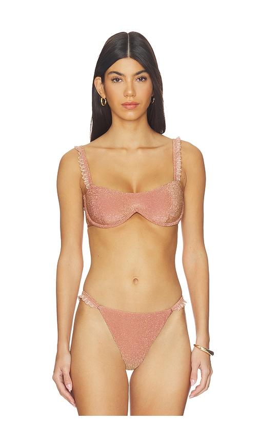 DEVON WINDSOR Bonnie Top in Rose by DEVON WINDSOR