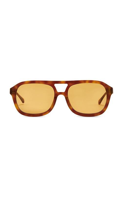 DEVON WINDSOR Capri Sunglasses in Brown by DEVON WINDSOR