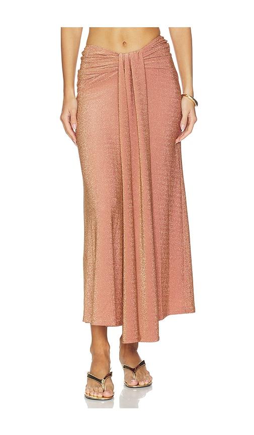 DEVON WINDSOR Dottie Skirt in Rose by DEVON WINDSOR