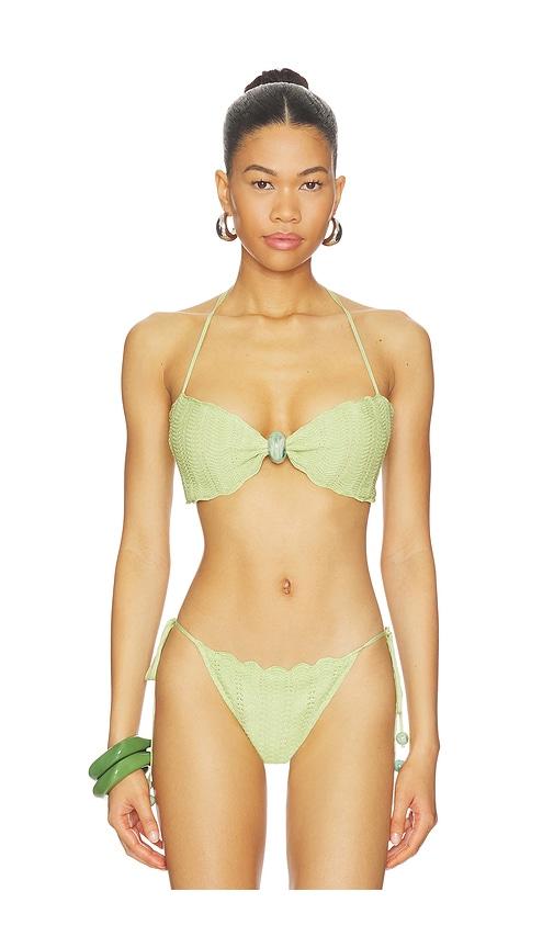 DEVON WINDSOR Kyla Top in Green by DEVON WINDSOR